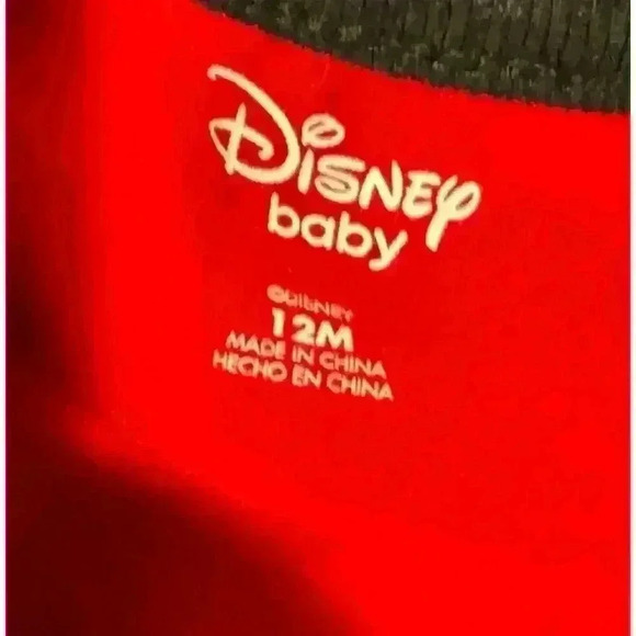 Disney Baby Girls Minnie Mouse Red Tulle Dress 12 months - Picture 3 of 3